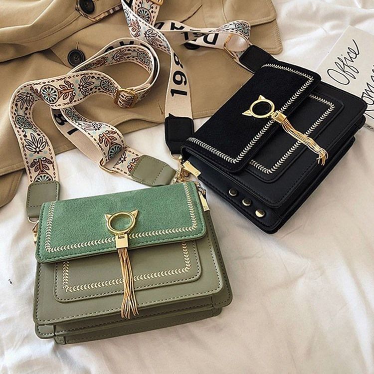 Bolsas Crossbody Retangulares De Encaixe Magnético