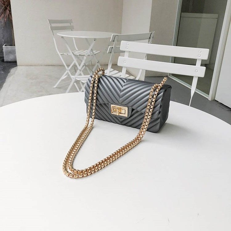 Bolsas Crossbody Retangulares Simples De Pu