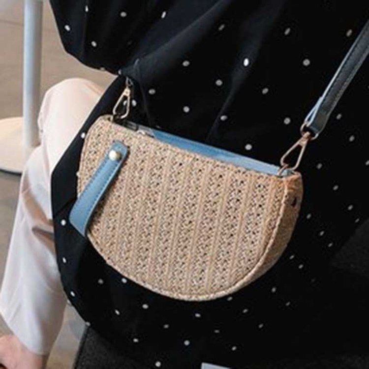 Bolsas Crossbody Straw Fashion