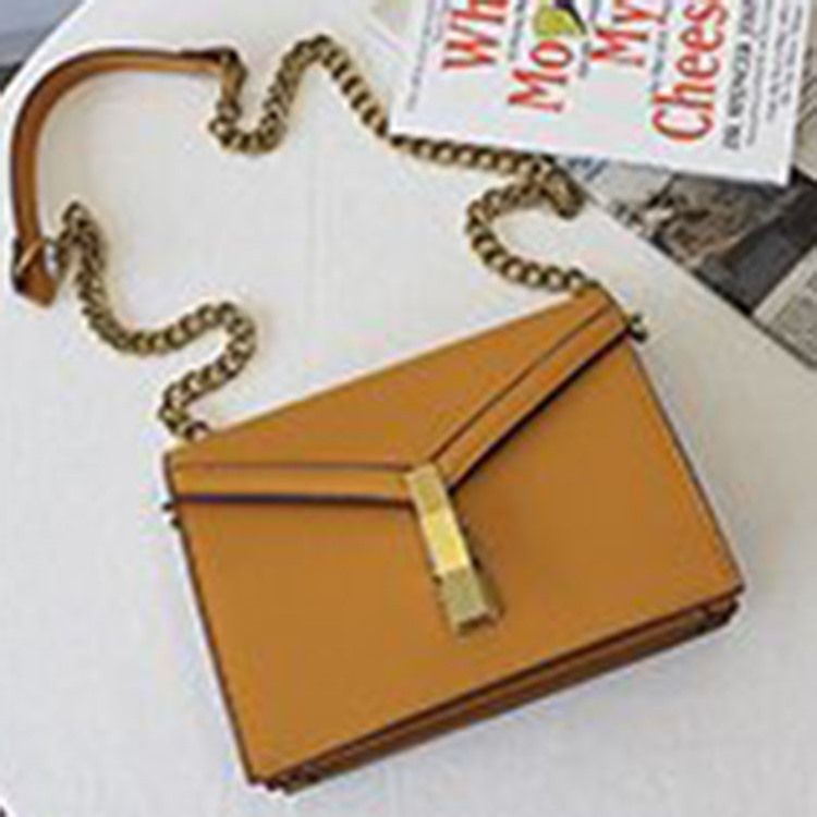 Saco Crossbody Com Envelope De Fio Pu Simples