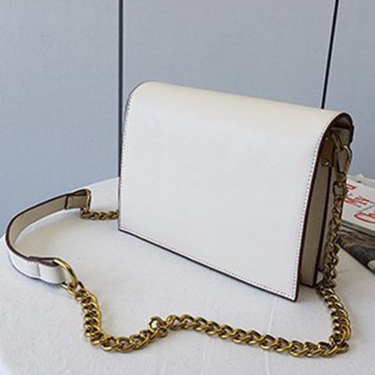 Saco Crossbody Com Envelope De Fio Pu Simples