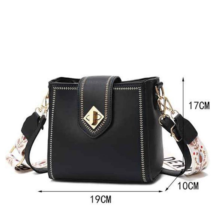 Sacos Crossbody Casuais Retangulares De Fio Simples De Pu