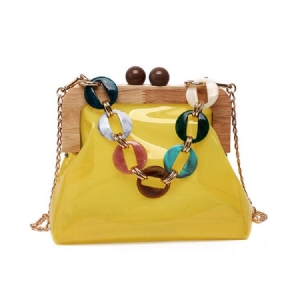 Sacos Crossbody Para Hobos De Plástico Ethnic Lock Abs