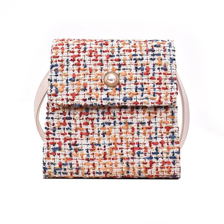 Sacos Crossbody Retangulares De Contas