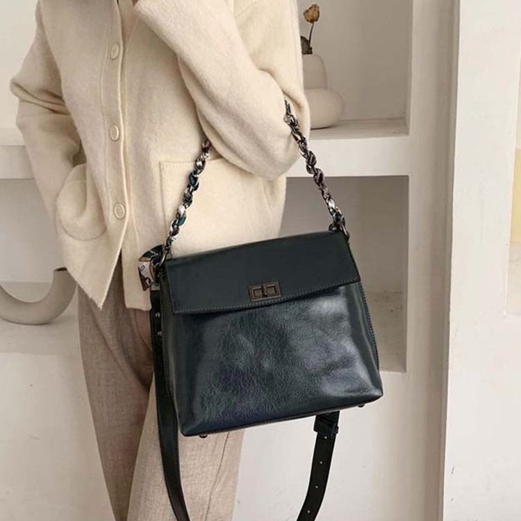 Sacos Crossbody Retângulo Simples De Fio Pu