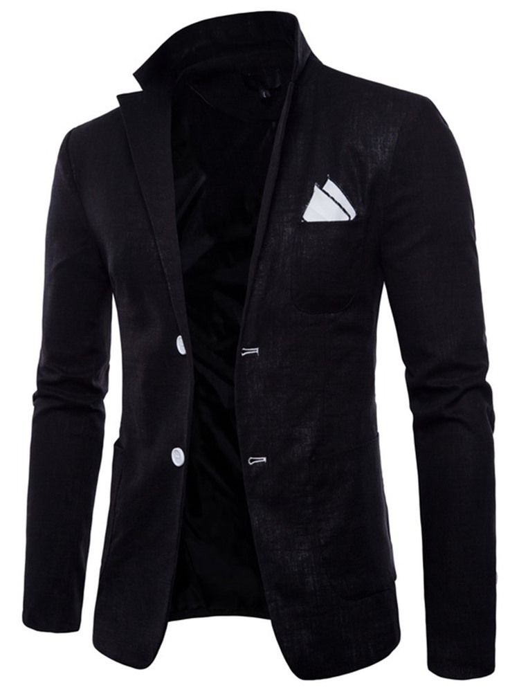 Blazer Masculino Simples Fino Solto