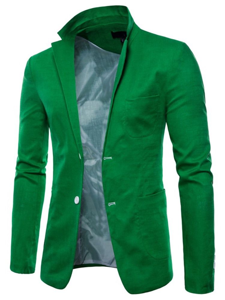 Blazer Masculino Simples Fino Solto