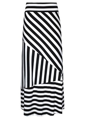 Saia Feminina Stripe Bodycon