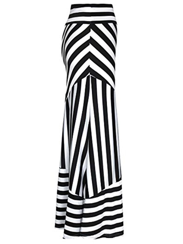 Saia Feminina Stripe Bodycon