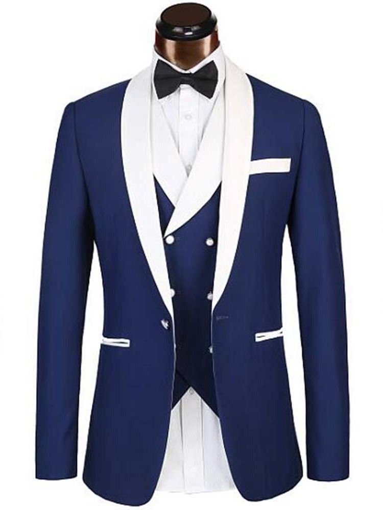 Blazer Color Block Blazer Terno Masculino