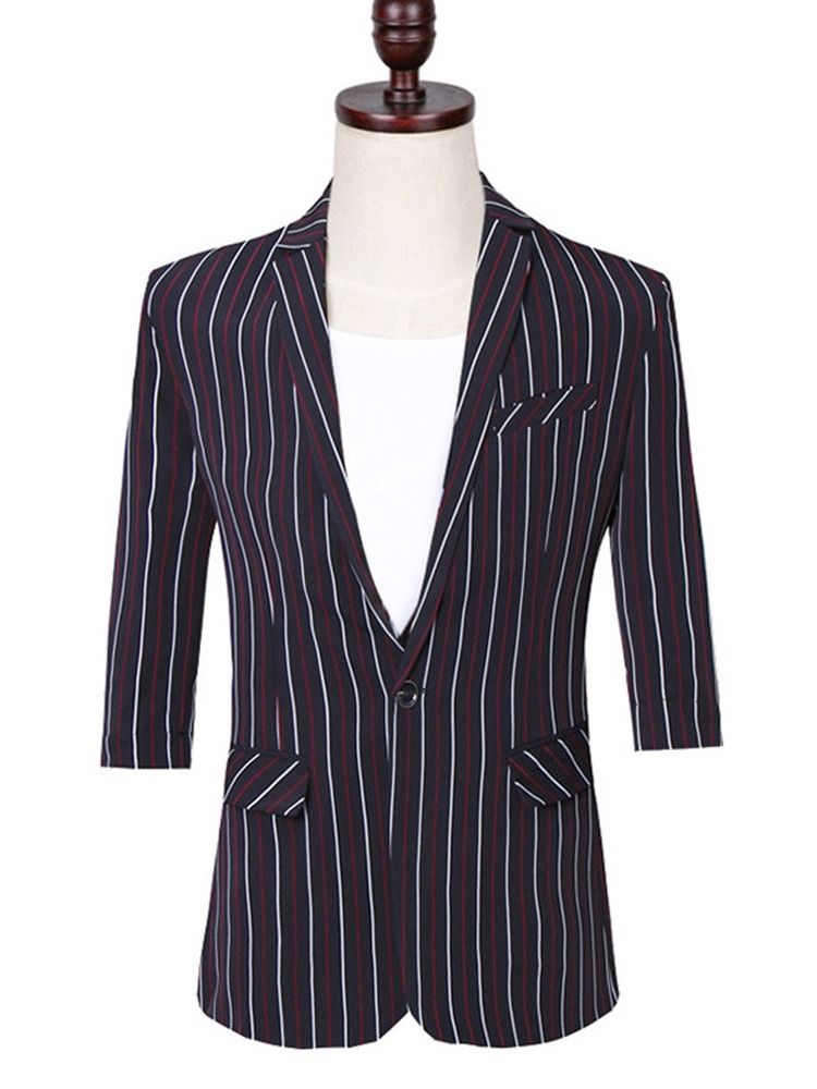 Blazer Fashion Button Terno Masculino