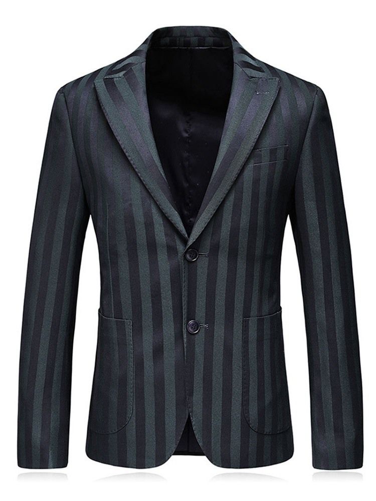 Blazer Terno Masculino Com Peito Único