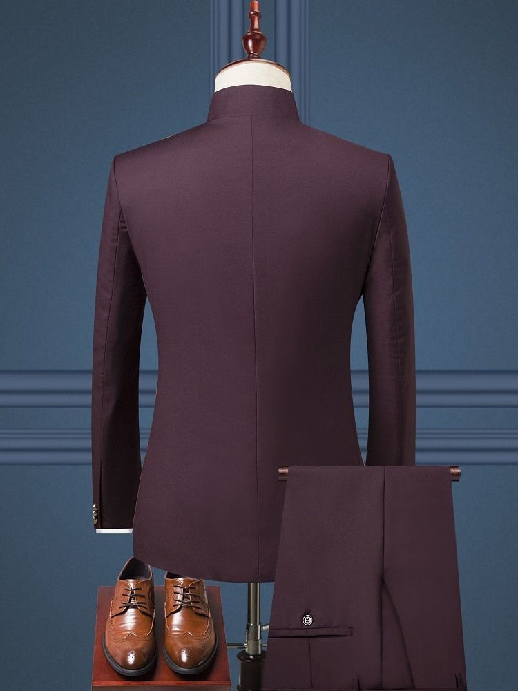 Terno Masculino Elegante De Bolso