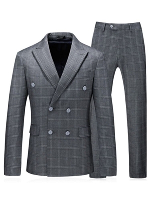 Terno Masculino Estilo Blazer Duplo Peito