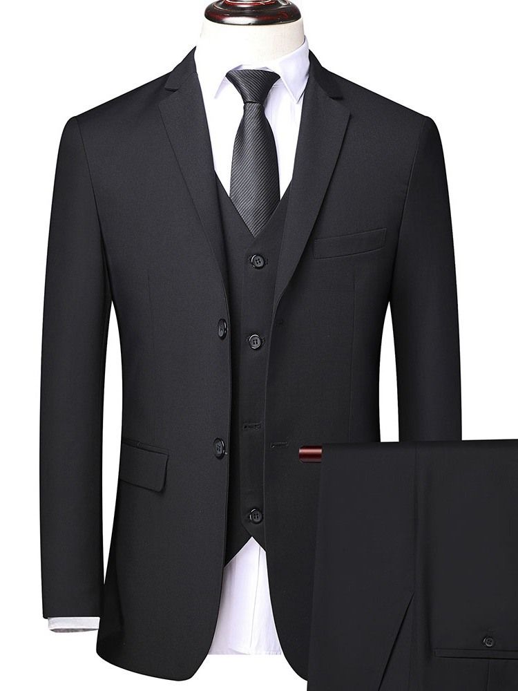 Terno Masculino Formal Simples Com Peito