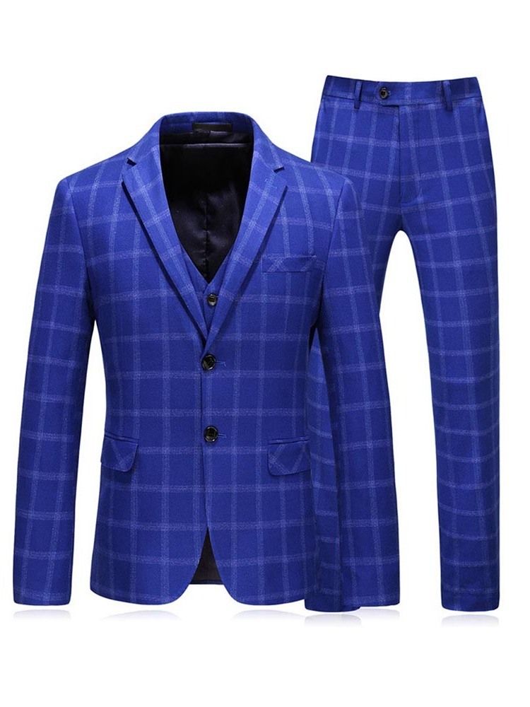 Terno Masculino Xadrez Blazer