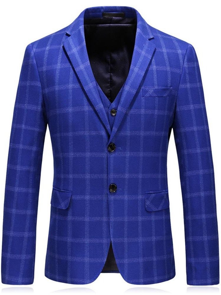 Terno Masculino Xadrez Blazer