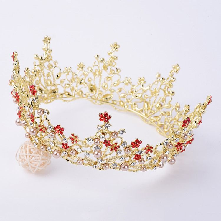 Acessórios Para Cabelo Feminino Com Tiara De Pérolas De Casamento