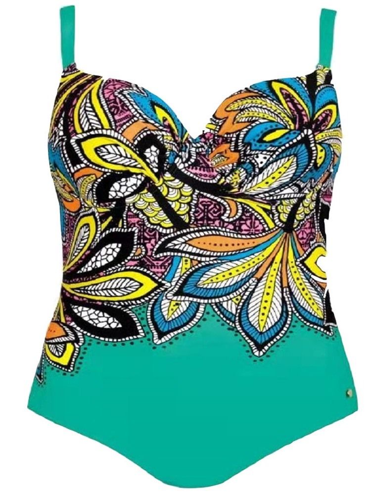 Bloco De Cores Feminino Maiô Sexy Elástico De Uma Peça