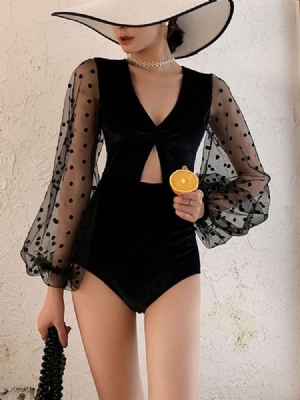 Roupa De Banho Feminina Sexy Em Uma Peça