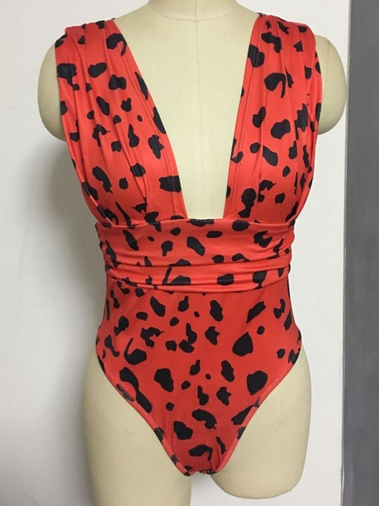 Traje De Banho Feminino Pregueado Sexy Em Bloco