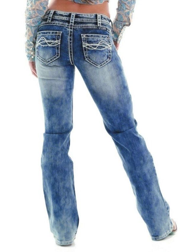 Calça Jeans Feminina Solta