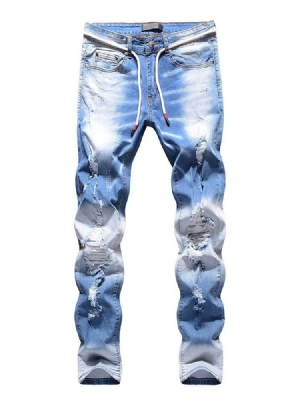 Calça Jeans Hole Casual Masculino