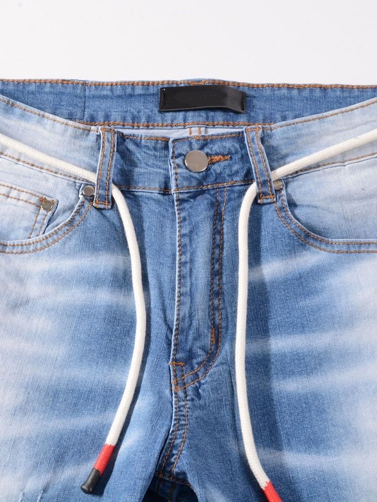 Calça Jeans Hole Casual Masculino