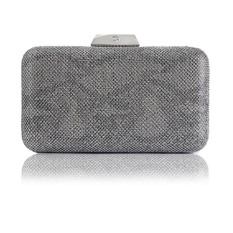 Banquete Satin Snakeskin Grão Clutches Evening Bag