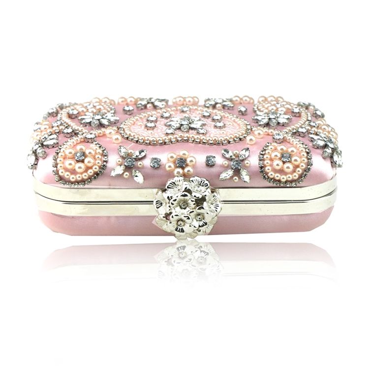 Clutch Handtailor Strass Decoração Luxuosa