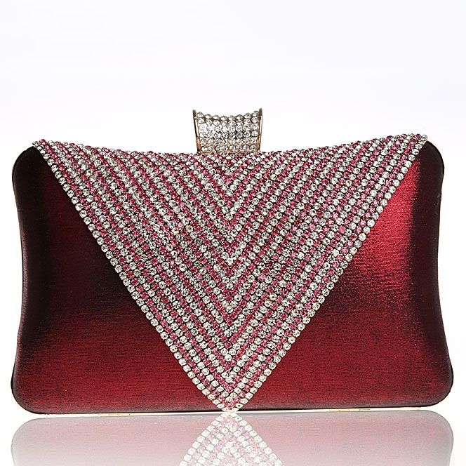 Clutch Triangle Rhinestone Evening Clutch