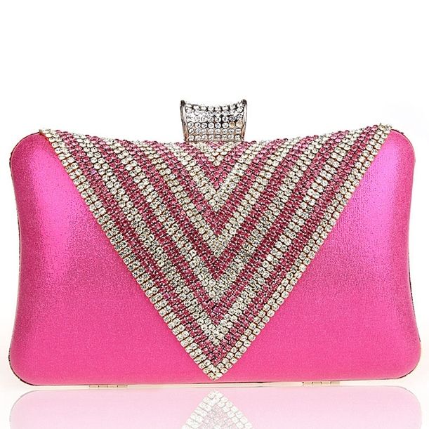 Clutch Triangle Rhinestone Evening Clutch