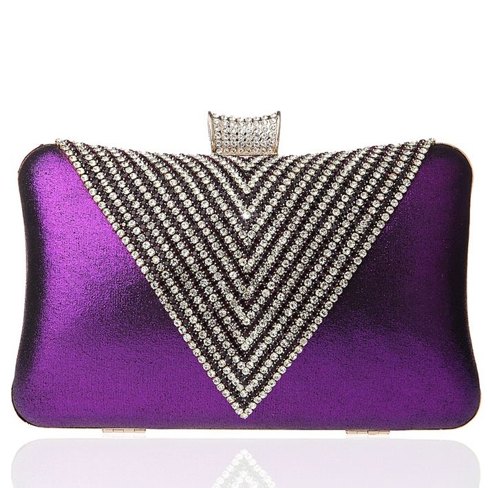 Clutch Triangle Rhinestone Evening Clutch