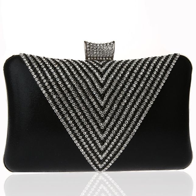 Clutch Triangle Rhinestone Evening Clutch