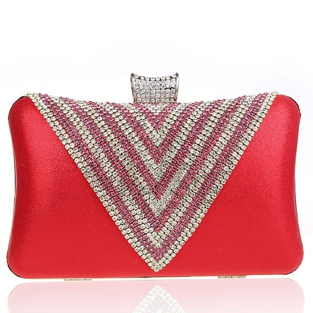 Clutch Triangle Rhinestone Evening Clutch