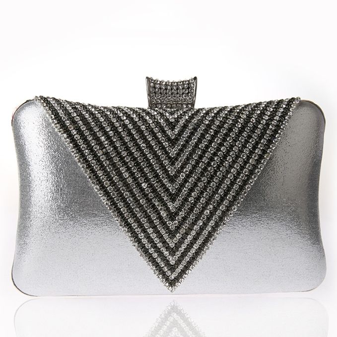 Clutch Triangle Rhinestone Evening Clutch