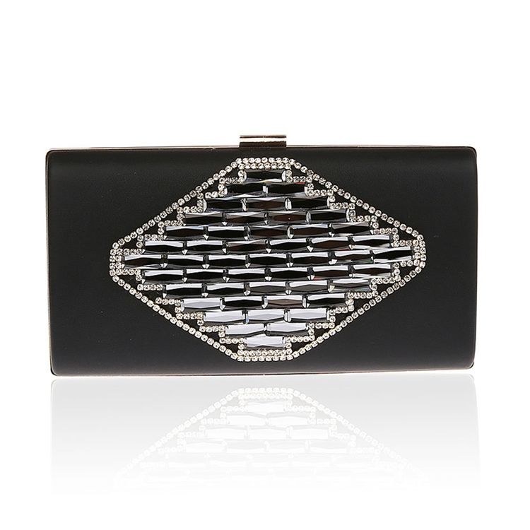 Elegant Rhomb Rhomb Solid Colour Evening Clutch