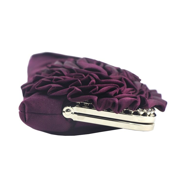 Flower Drape Banquet Clutches Evening Bag