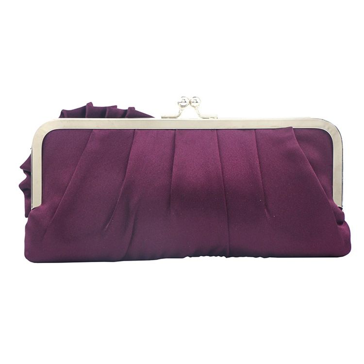 Flower Drape Banquet Clutches Evening Bag