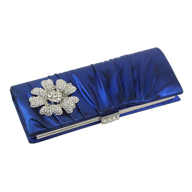 Flower Versatile Pu Clutches Evening Bag