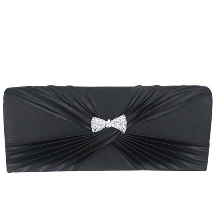 Modern Bowtie Magnetic Snap Clutch