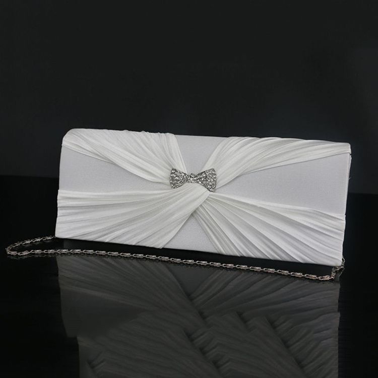 Modern Bowtie Magnetic Snap Clutch