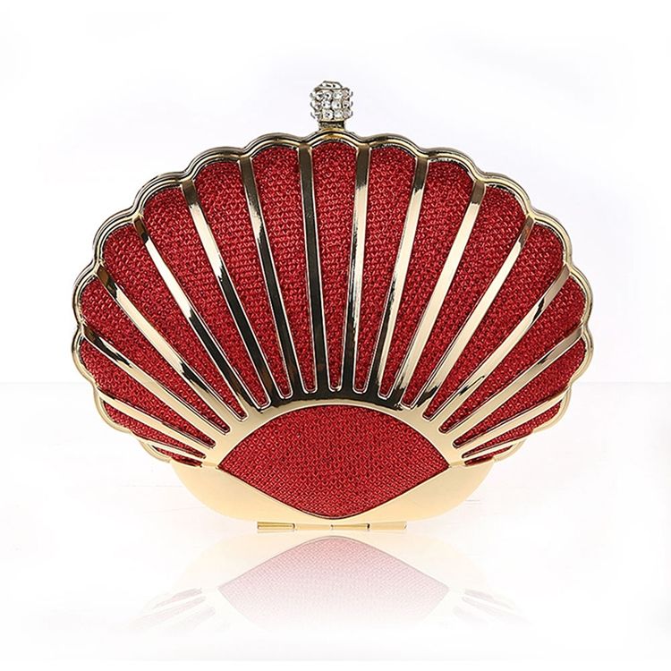 Shell Banquet Clutches Evening Bag