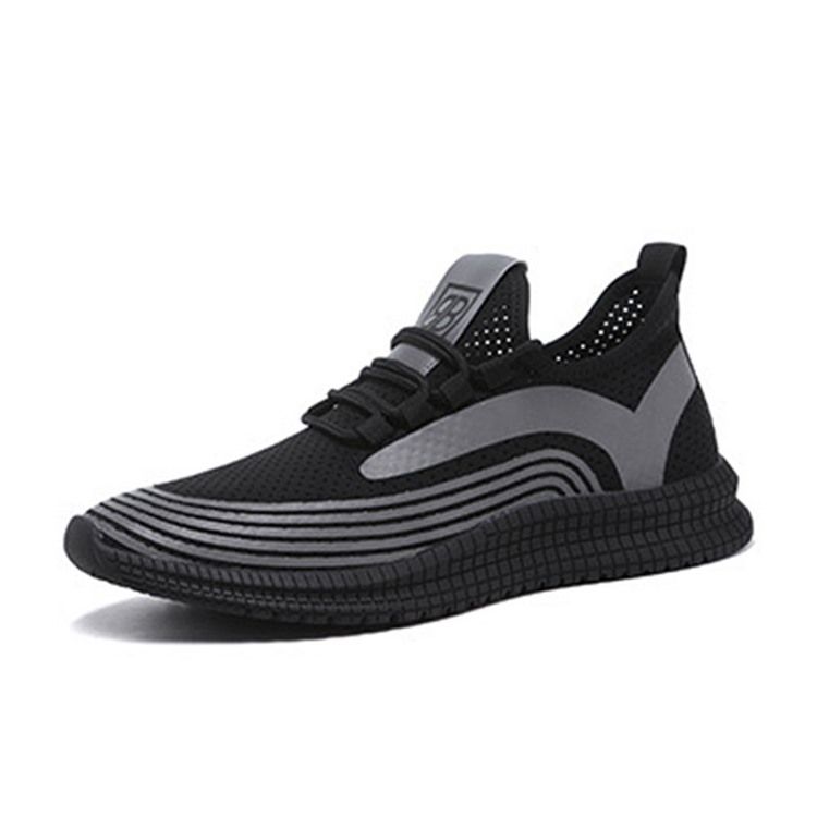 Patchwork Slip-on Low-cut Upper Mesh Tênis Masculino