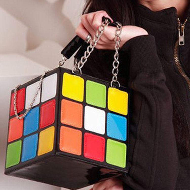 Bolsa Com Design Magic Cube