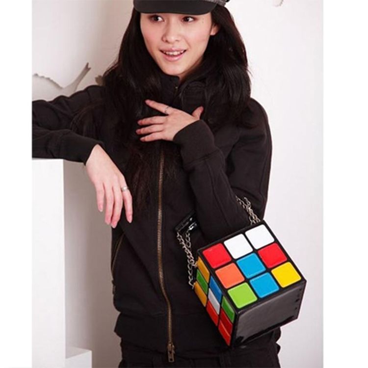 Bolsa Com Design Magic Cube