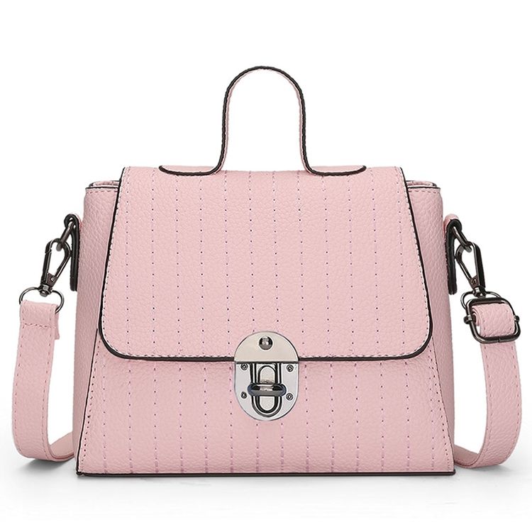 Bolsa Crossbody Com Linha Para Bordado Refinado