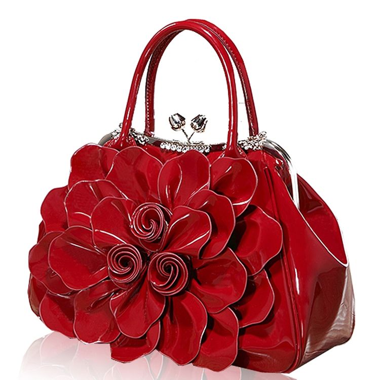 Bolsa Floral Ol Diamante