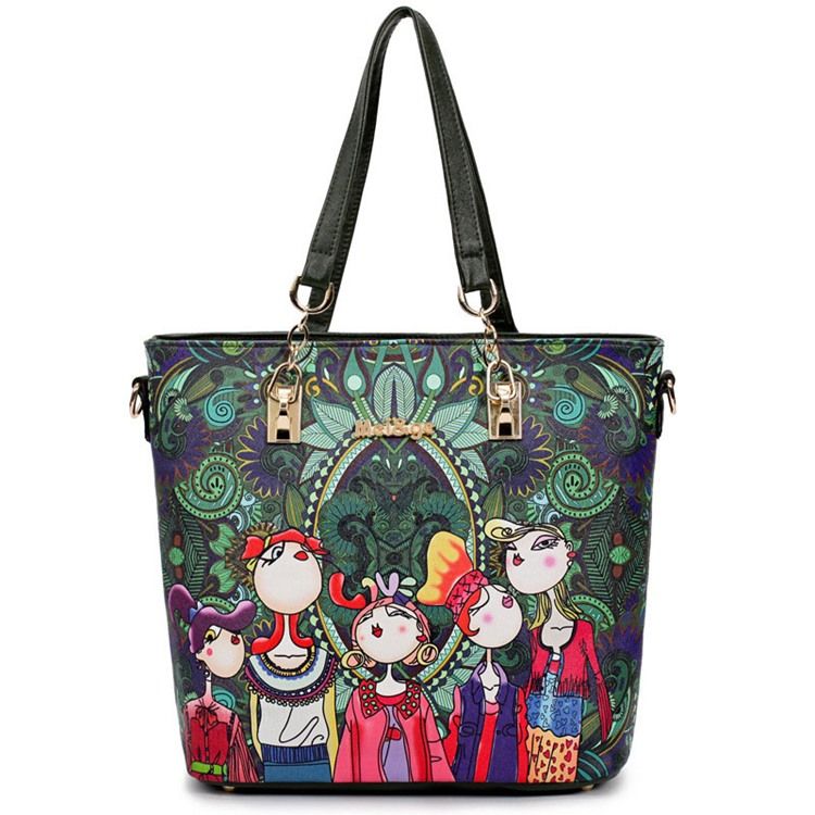 Bolsas Com Estampa De Personagens De Drama Vogue (6 Bolsas)