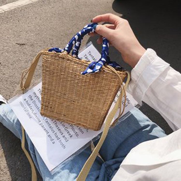 Bolsas Retangulares De Malha De Grama Lisa